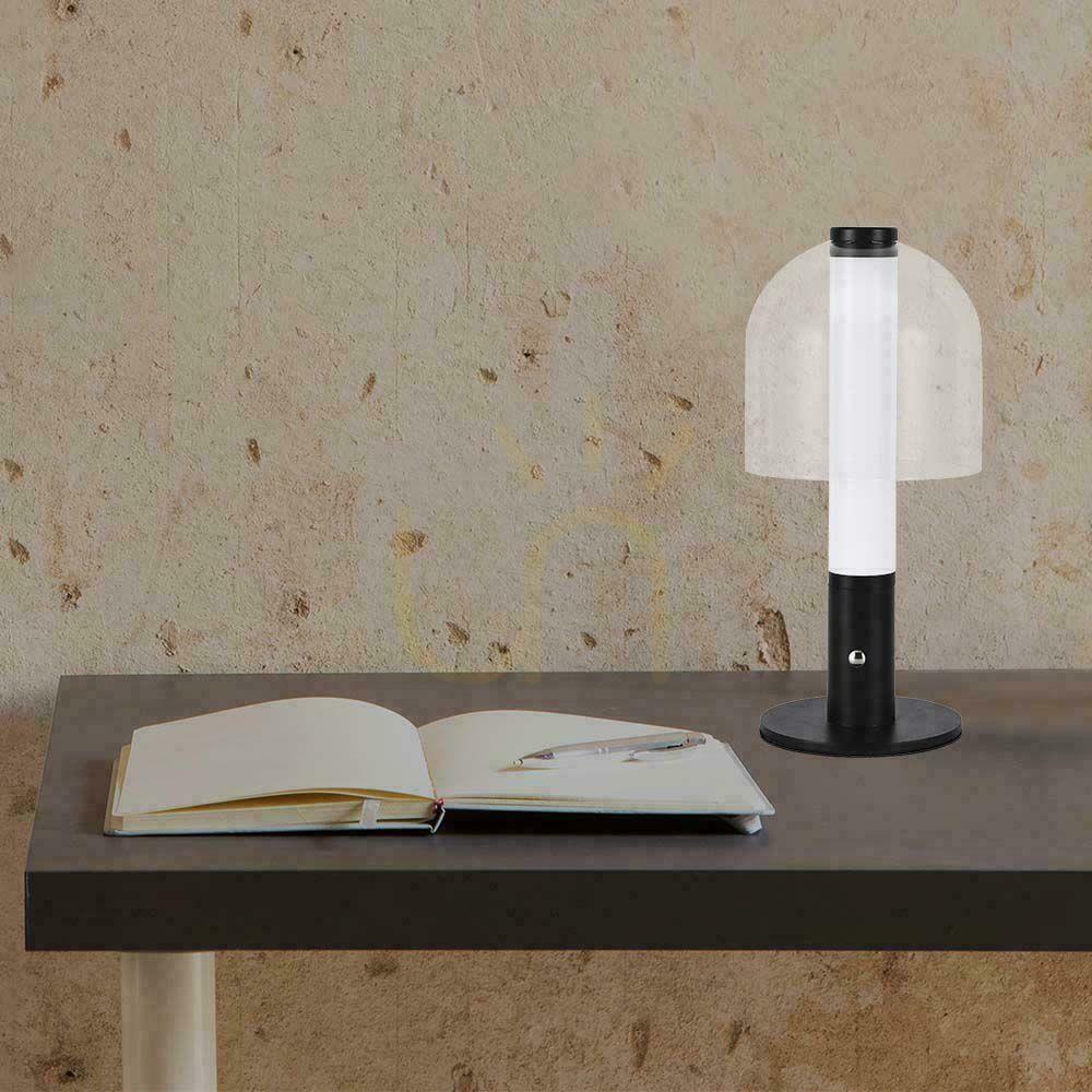Prüfen V-TAC 2W LED Nachttischlampe 30cm USB Aufladung Dimmbar Schwarz VT-1056 3000K 100lm V-TAC 2W LED Nachttischlampe 30cm USB Aufladung Dimmbar Schwarz VT-1056 3000K 100lm