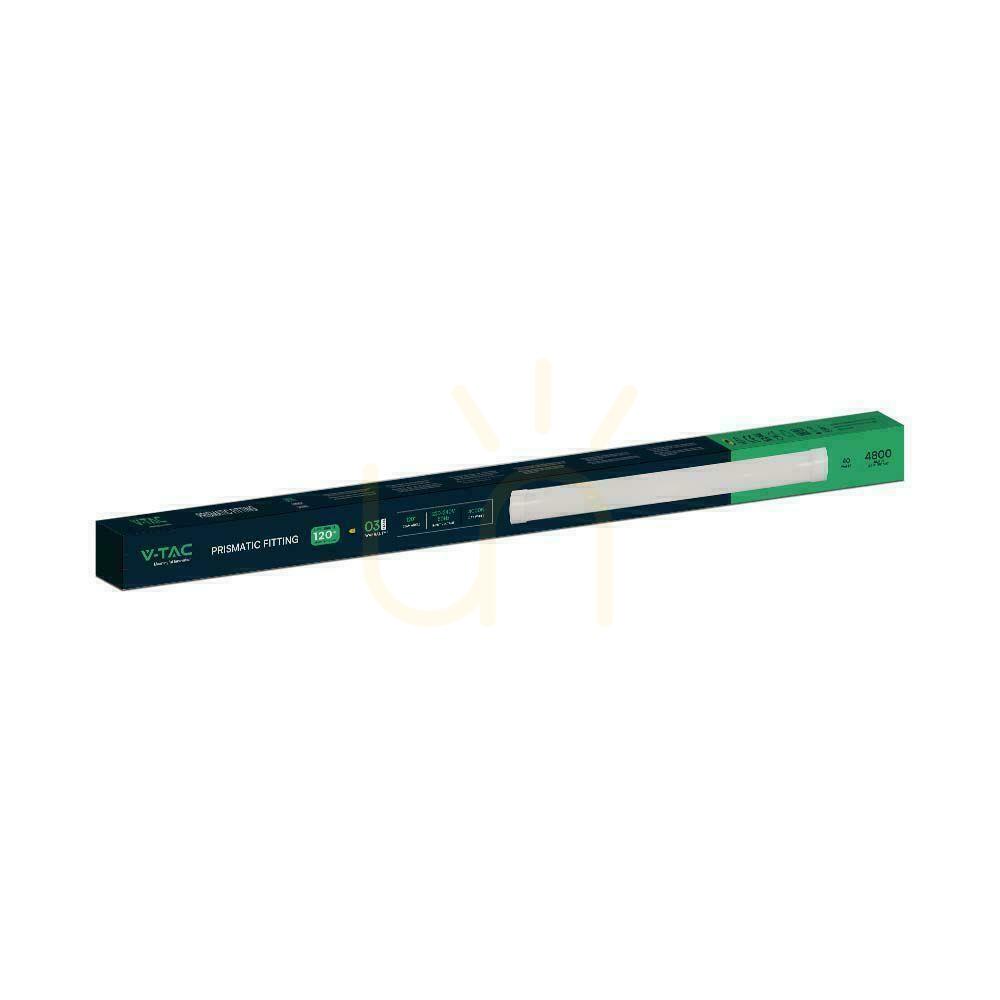 Vorschau V-TAC 40W LED-Langfeld-Anbauleuchte 120CM VT-8340 6500K 4800lm 3 Jahre Garantie V-TAC 40W LED-Langfeld-Anbauleuchte 120CM VT-8340 6500K 4800lm 3 Jahre Garantie