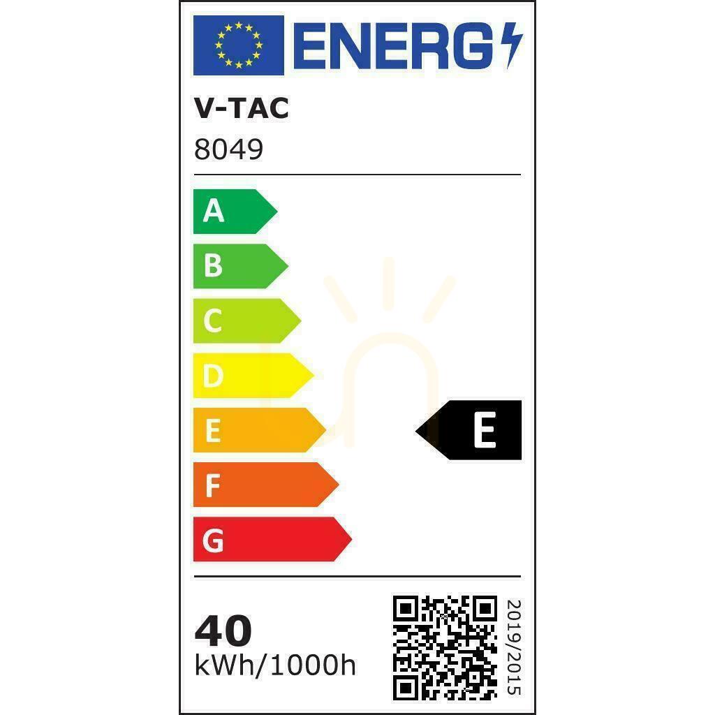 Aussicht V-TAC 40W LED-Langfeld-Anbauleuchte 120CM VT-8340 6500K 4800lm 3 Jahre Garantie V-TAC 40W LED-Langfeld-Anbauleuchte 120CM VT-8340 6500K 4800lm 3 Jahre Garantie