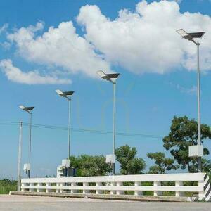 V-TAC BRIDGELUX CHIP Solar LED Straßenleuchte IP65 Pilot LiFePO4 Panel 70W VT-15300ST 4000K 3500lm small 4