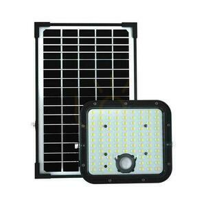 V-TAC 30W IP65 Solar LED Projektor, Remote Timer, LiFePo 6.4V 6000mA Schwarz VT-432 4000K 4800lm 3 Jahre Garantie small 0