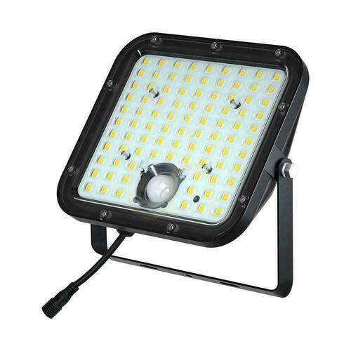 Prüfen V-TAC 30W IP65 Solar LED Projektor, Remote Timer, LiFePo 6.4V 6000mA Schwarz VT-432 6400K 4800lm 3 Jahre Garantie