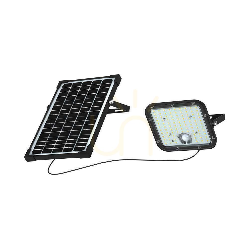 Anzeige V-TAC 30W IP65 Solar LED Projektor, Remote Timer, LiFePo 6.4V 6000mA Schwarz VT-432 6400K 4800lm 3 Jahre Garantie V-TAC 30W IP65 Solar LED Projektor, Remote Timer, LiFePo 6.4V 6000mA Schwarz VT-432 6400K 4800lm 3 Jahre Garantie