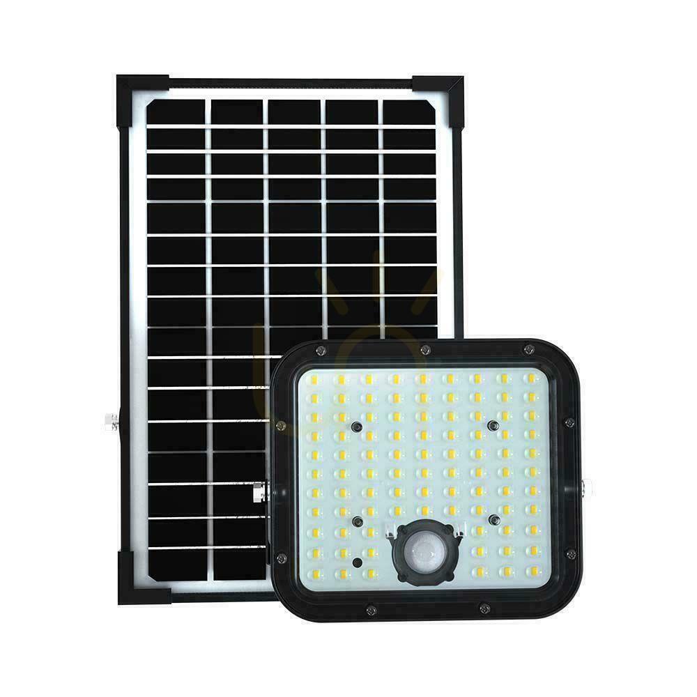 Prüfen V-TAC 30W IP65 Solar LED Projektor, Remote Timer, LiFePo 6.4V 6000mA Schwarz VT-432 6400K 4800lm 3 Jahre Garantie V-TAC 30W IP65 Solar LED Projektor, Remote Timer, LiFePo 6.4V 6000mA Schwarz VT-432 6400K 4800lm 3 Jahre Garantie