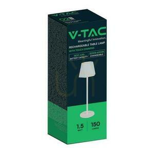 V-TAC 4W LED Nachttischlampe 37cm USB Aufladung Dimmbar Weiß VT-1034 3000K-6000k 150lm small 5