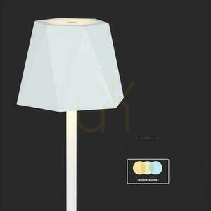 V-TAC 4W LED Nachttischlampe 37cm USB Aufladung Dimmbar Weiß VT-1034 3000K-6000k 150lm small 6
