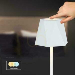 V-TAC 4W LED Nachttischlampe 37cm USB Aufladung Dimmbar Weiß VT-1034 3000K-6000k 150lm small 7