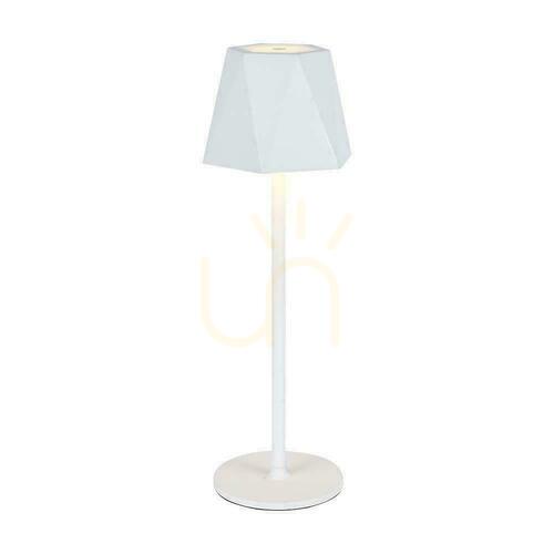 Prüfen V-TAC 4W LED Nachttischlampe 37cm USB Aufladung Dimmbar Weiß VT-1034 3000K-6000k 150lm