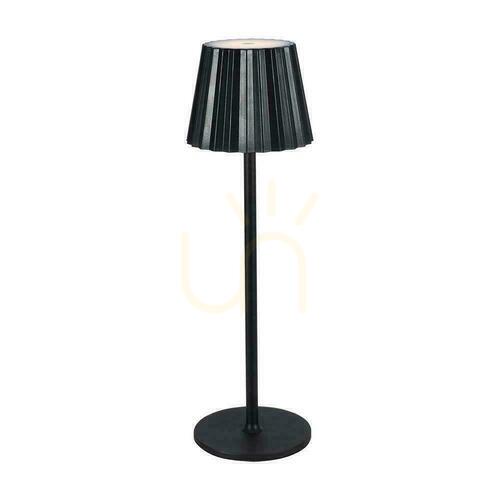 Prüfen V-TAC 4W LED Nachttischlampe 37cm USB Aufladung Dimmbar Schwarz VT-1028 3000K-6000K 150lm
