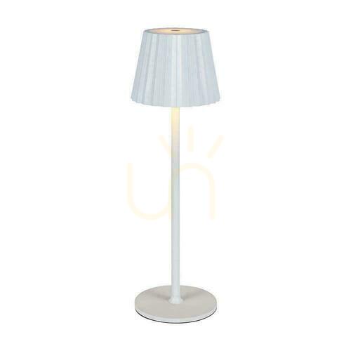 Prüfen V-TAC 4W LED Nachttischlampe 37cm USB Aufladung Dimmbar Weiß VT-1028 3000K-6000K 150lm