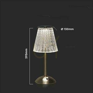 V-TAC 3W LED 29cm Schreibtisch-Nachtlicht USB Aufladung Dimmbar Sand Braun VT-1033 3000K-6000K 210lm small 1