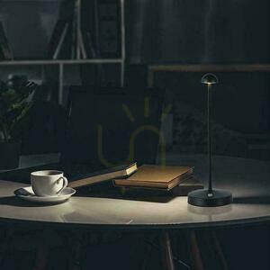 V-TAC 3W LED 29cm Schreibtisch Nachtlicht USB Aufladung Dimmbar Schwarz VT-1073 3000K-6000K 130lm. small 6