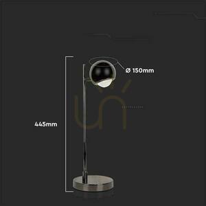 V-TAC 6W LED Nachttischlampe 45cm Schwarz VT-7506 3000K 500lm. small 6