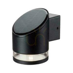 V-TAC 1W LED Schwarz IP54 VT-1138 3000K 70lm Solar Garten Wandlampe 3 Jahre Garantie small 0