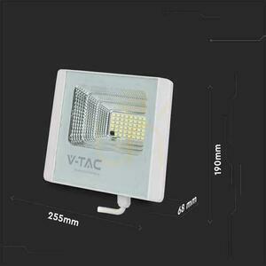 V-TAC 20W Weiß IP65 Solar LED Projektor, Fernbedienung, Timer VT-60W 6400K 1650lm. 4 V-TAC 20W Weiß IP65 Solar LED Projektor, Fernbedienung, Timer VT-60W 6400K 1650lm. small 4