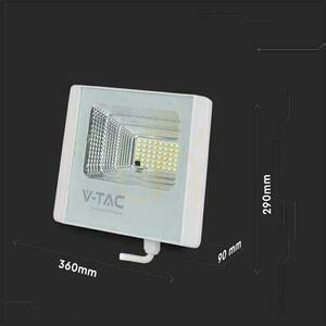 V-TAC Solar LED Projektor 40W Weiß IP65, Fernbedienung, Timer VT-200W 6400K 3100lm. small 4