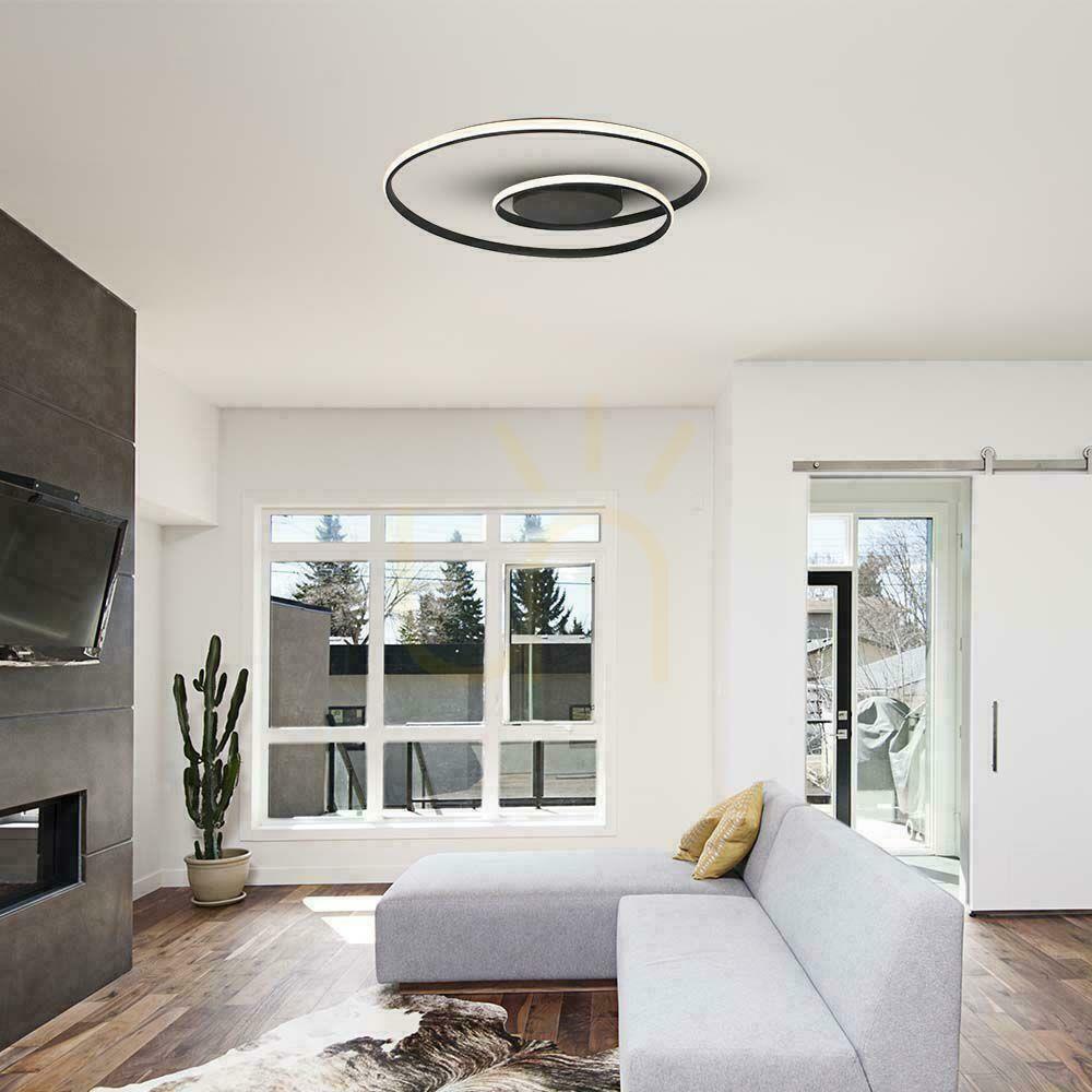 Vorschau V-TAC 48W LED dimmbare Deckenleuchte Schwarz VT-7911 3000K 5150lm. V-TAC 48W LED dimmbare Deckenleuchte Schwarz VT-7911 3000K 5150lm.