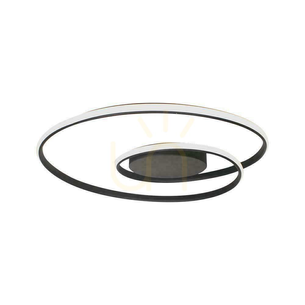 Prüfen V-TAC 48W LED dimmbare Deckenleuchte Schwarz VT-7911 3000K 5150lm. V-TAC 48W LED dimmbare Deckenleuchte Schwarz VT-7911 3000K 5150lm.