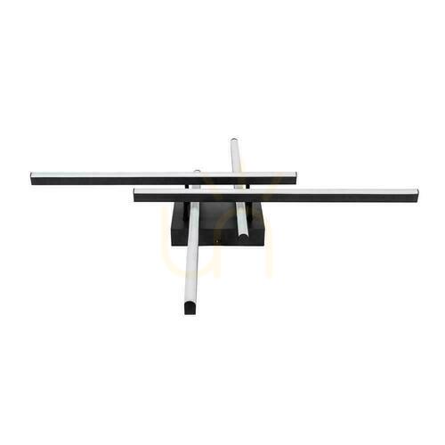 Prüfen V-TAC 38W LED-Deckenleuchte Schwarz VT-7915 4000K 4100lm.