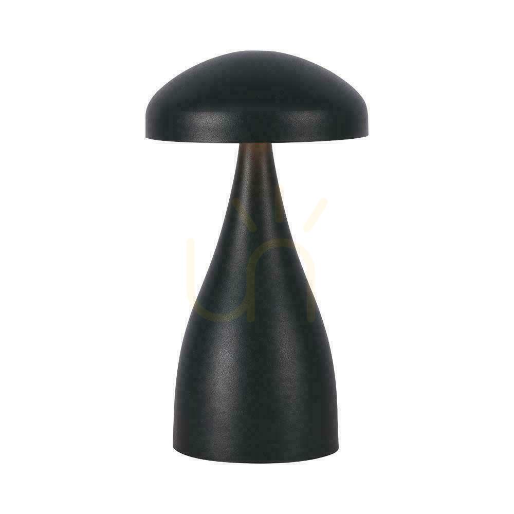 Prüfen V-TAC 1W LED Nachttischlampe 22cm USB Aufladung Dimmbar Schwarz VT-1041 3000K-6000K 55lm V-TAC 1W LED Nachttischlampe 22cm USB Aufladung Dimmbar Schwarz VT-1041 3000K-6000K 55lm