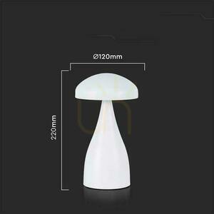 LED-Tischleuchte V-TAC VT-1041 1 W, weiß, USB, dimmbar, 22 cm small 2