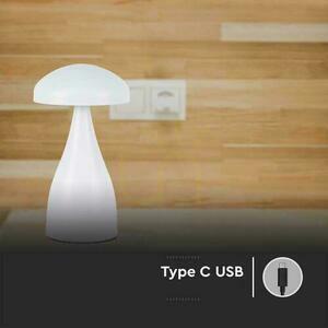 LED-Tischleuchte V-TAC VT-1041 1 W, weiß, USB, dimmbar, 22 cm small 4