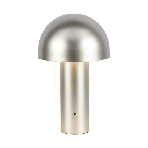 Prüfen V-TAC 1W LED Nachttischlampe 25cm USB Aufladung Dimmbar Gold VT-1047 3000K-6000K 200lm.