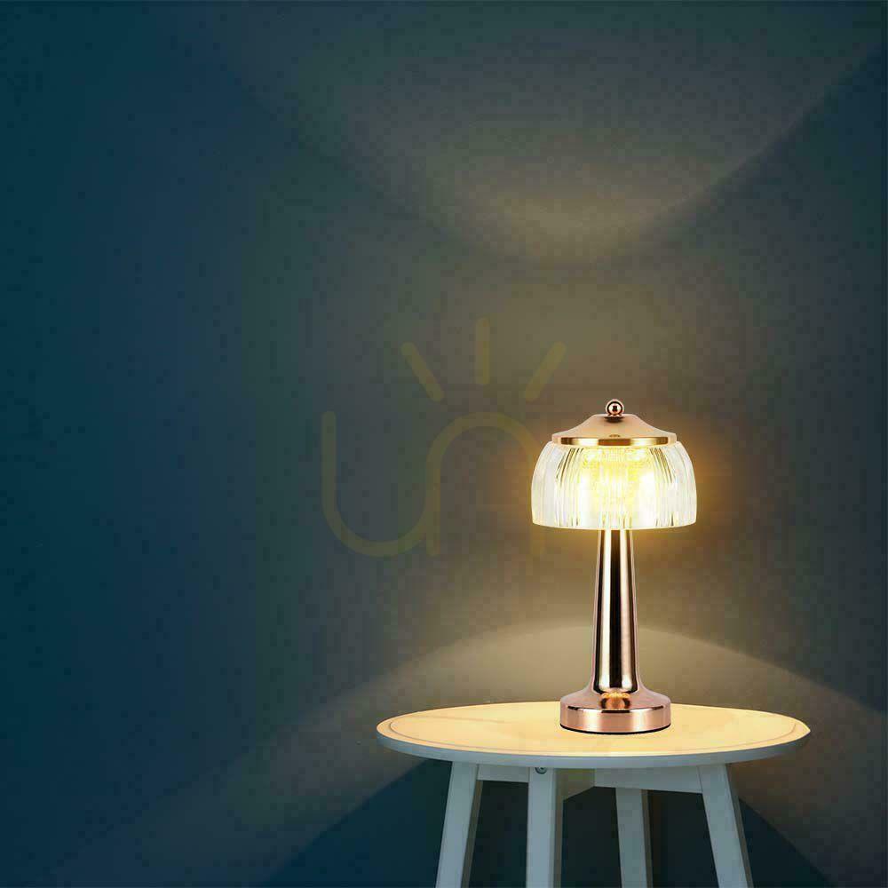 Anzeige V-TAC 1W LED 26cm Schreibtisch Nachtlicht USB Aufladung Dimmbar Gold VT-1048 3000K-6000K 55lm. V-TAC 1W LED 26cm Schreibtisch Nachtlicht USB Aufladung Dimmbar Gold VT-1048 3000K-6000K 55lm.