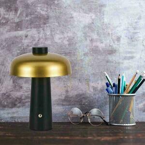 V-TAC 3W LED Nachttischlampe 24cm USB Aufladung Dimmbar Gold VT-1050 3000K-6000K 200lm small 6