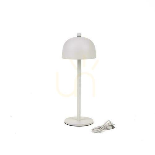 Prüfen V-TAC 3W LED Nachttischlampe 30cm USB Aufladung Dimmbar Weiß VT-1052 3000K-6000K 200lm
