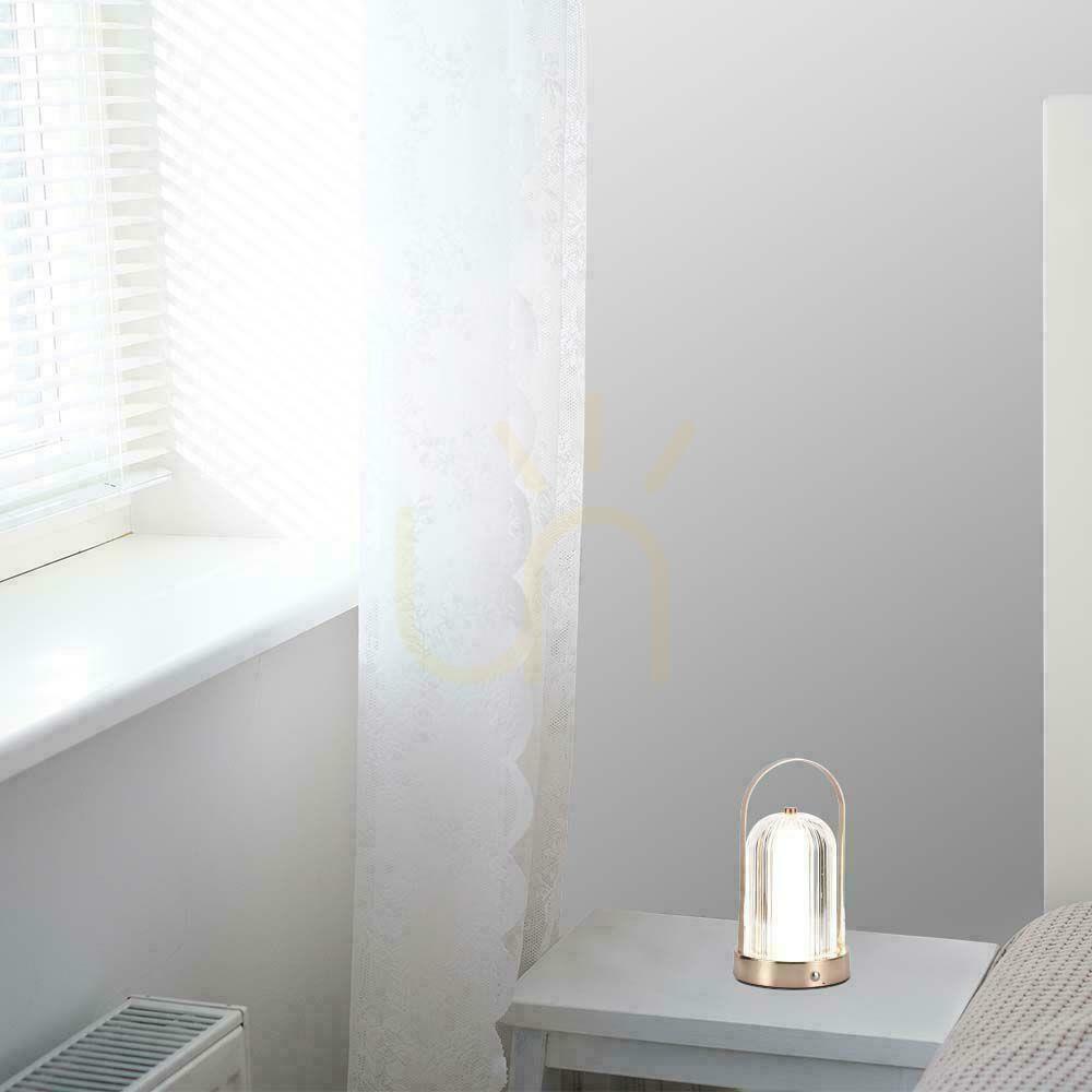 Aussicht V-TAC 1W LED Nachttischlampe 22cm USB Aufladung Dimmbar Matt Gold VT-1057 3000K-6000K 55lm V-TAC 1W LED Nachttischlampe 22cm USB Aufladung Dimmbar Matt Gold VT-1057 3000K-6000K 55lm