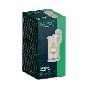 Garten Wandleuchte V-TAC Weiß Matt E27 IP44 VT-1149 small 1