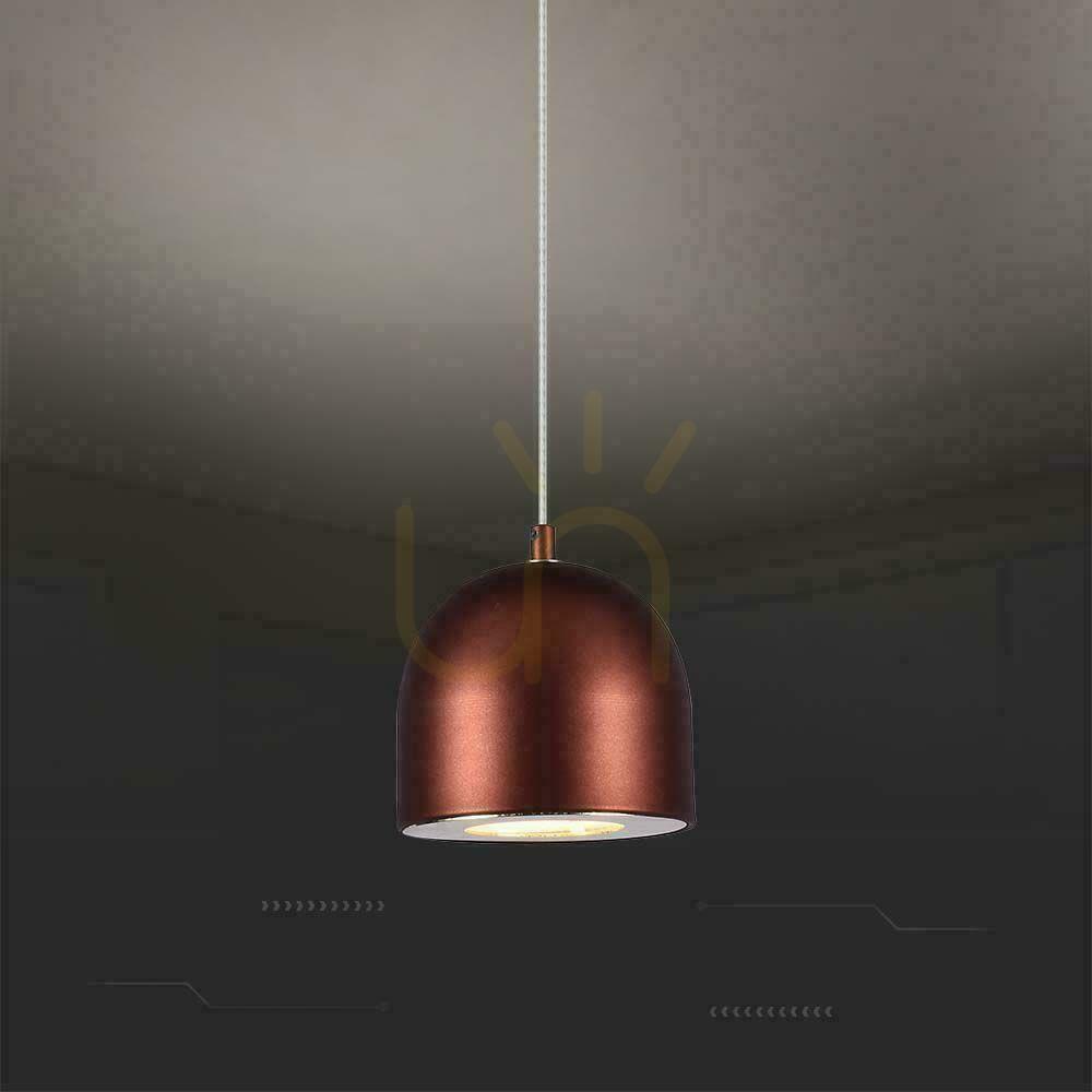 Zeige V-TAC LED-Pendelleuchte 8,5W 100cm Verstellbar, Touch-Schalter Braun VT-7795 3000K 850lm V-TAC LED-Pendelleuchte 8,5W 100cm Verstellbar, Touch-Schalter Braun VT-7795 3000K 850lm