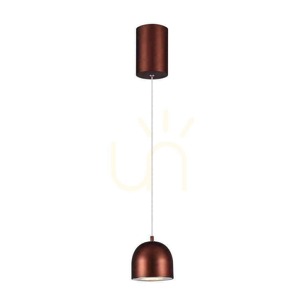 Prüfen V-TAC LED-Pendelleuchte 8,5W 100cm Verstellbar, Touch-Schalter Braun VT-7795 3000K 850lm V-TAC LED-Pendelleuchte 8,5W 100cm Verstellbar, Touch-Schalter Braun VT-7795 3000K 850lm