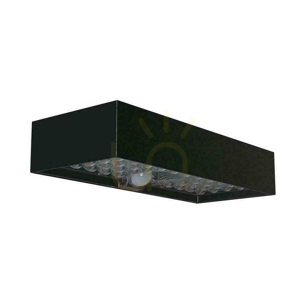 Prüfen V-TAC 6W Bewegungssensor Schwarz VT-406 4000K 900lm Solar Wandmontage Garten Wandlampe. V-TAC 6W Bewegungssensor Schwarz VT-406 4000K 900lm Solar Wandmontage Garten Wandlampe.