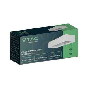 V-TAC 6W Bewegungssensor Weiß VT-406 4000K 900lm Solar Wandmontage Garten Wandlampe. 1 V-TAC 6W Bewegungssensor Weiß VT-406 4000K 900lm Solar Wandmontage Garten Wandlampe. small 1
