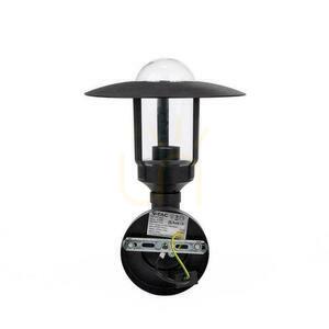 Gartenleuchte V-TAC E27 Wandleuchte Schwarz MAT IP44 VT-1158 3 Jahre Garantie small 2