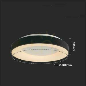 V-TAC 49W LED Dimmbare Decke Plafond 60x9cm Schwarz VT-7925 3000K 5220lm. 1 V-TAC 49W LED Dimmbare Decke Plafond 60x9cm Schwarz VT-7925 3000K 5220lm. small 1