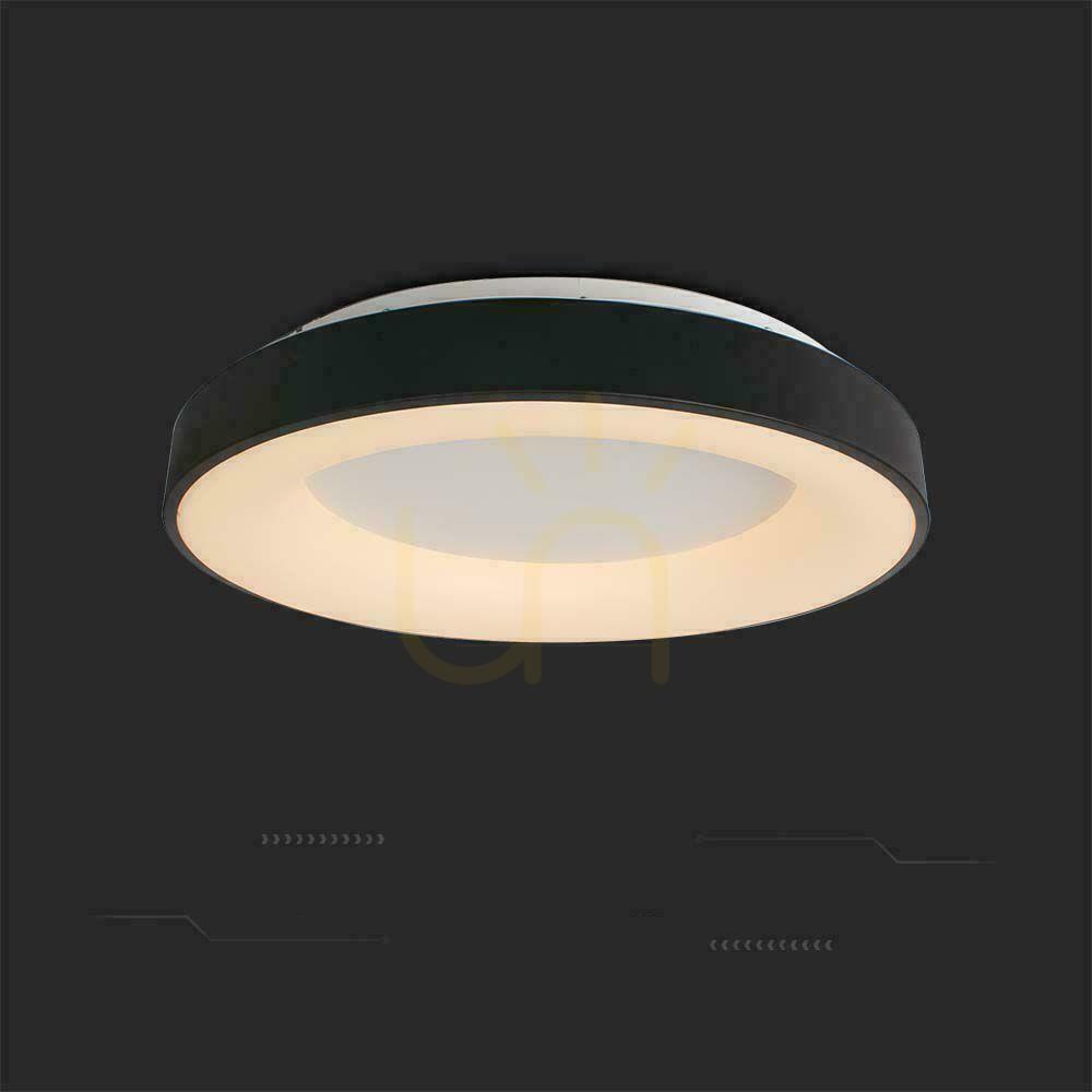 Prüfen V-TAC 49W LED Dimmbare Decke Plafond 60x9cm Schwarz VT-7925 3000K 5220lm. V-TAC 49W LED Dimmbare Decke Plafond 60x9cm Schwarz VT-7925 3000K 5220lm.
