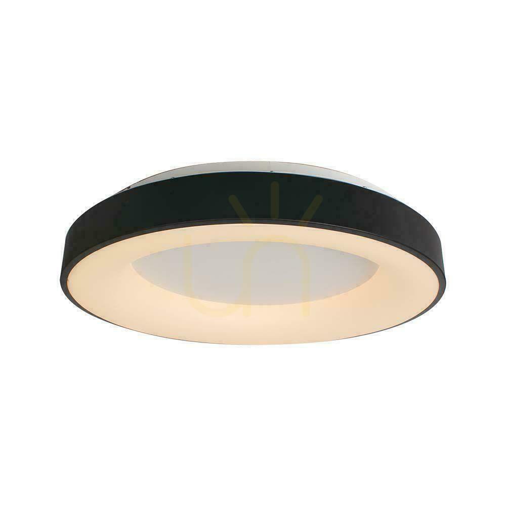Prüfen V-TAC 49W LED Dimmbare Decke Plafond 60x9cm Schwarz VT-7925 3000K 5220lm. V-TAC 49W LED Dimmbare Decke Plafond 60x9cm Schwarz VT-7925 3000K 5220lm.