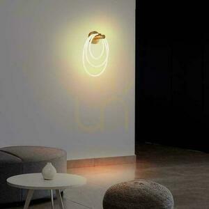 V-TAC 37W LED-Wandleuchte 34x46cm Gold Matt VT-7927 3000K 3940lm. small 5