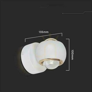 V-TAC 10W LED Wandleuchte Top Down Weiß VT-7504 3000K 950lm. 1 V-TAC 10W LED Wandleuchte Top Down Weiß VT-7504 3000K 950lm. small 1