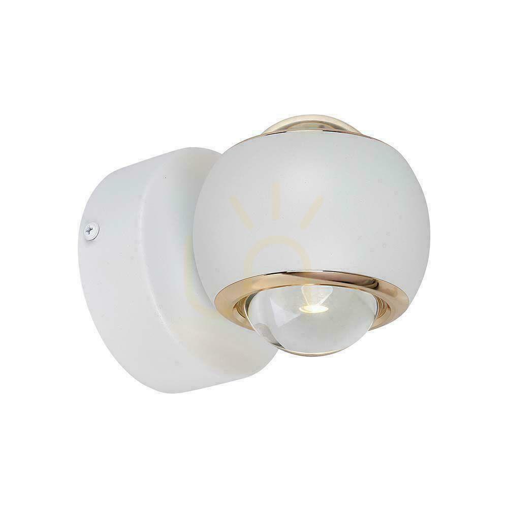 Prüfen V-TAC 10W LED Wandleuchte Top Down Weiß VT-7504 3000K 950lm. V-TAC 10W LED Wandleuchte Top Down Weiß VT-7504 3000K 950lm.