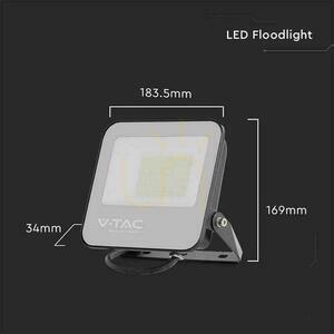LED-Fluter V-TAC VT-4456 50 W 6500 K schwarz 9250 lm small 4