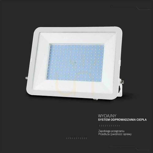 Prüfen V-TAC 300W SAMSUNG CHIP PRO-S Weiß VT-44300 6500K 26390lm LED Projektor 5 Jahre Garantie