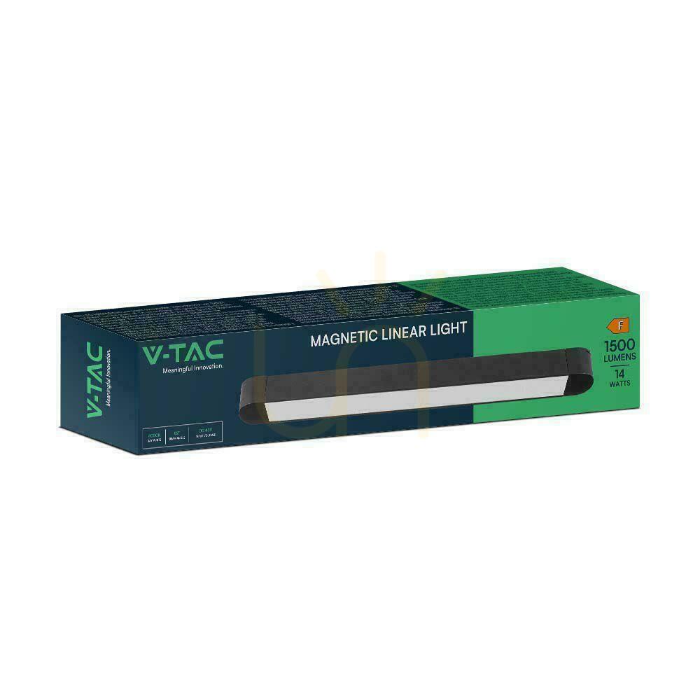 Anzeige Leuchte Magnetisches Bussystem 48V V-TAC 14W LED 82st VT-4211 6400K 1500lm 3 Jahre Garantie Leuchte Magnetisches Bussystem 48V V-TAC 14W LED 82st VT-4211 6400K 1500lm 3 Jahre Garantie