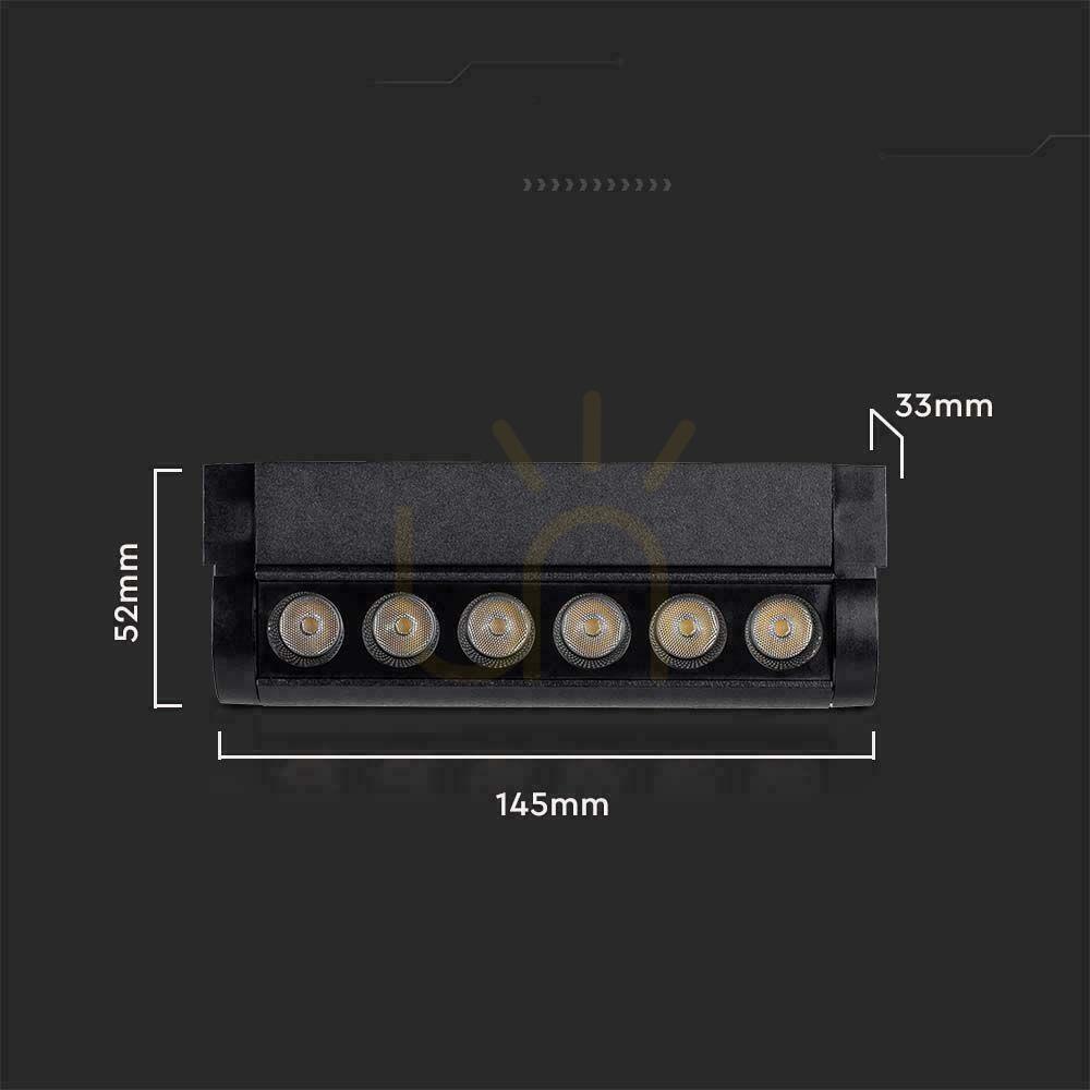 Prüfen Leuchtenprojektor Magnetschienensystem 48V V-TAC 5W LED 34st VT-4205 6400K 600lm 3 Jahre Garantie Leuchtenprojektor Magnetschienensystem 48V V-TAC 5W LED 34st VT-4205 6400K 600lm 3 Jahre Garantie