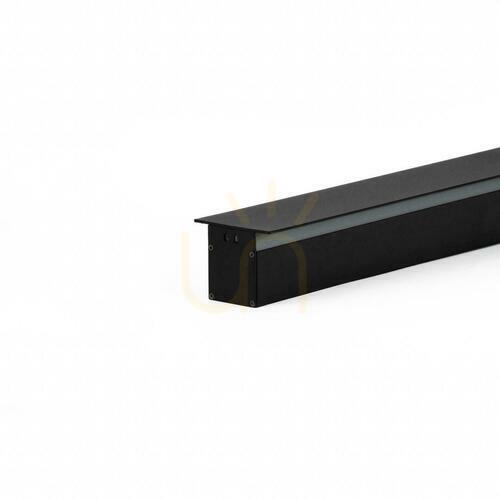 Prüfen LED Line V-TAC 16W IP65 Schwarz 100cm VT-1176 3000K 2035lm Wandmontage.