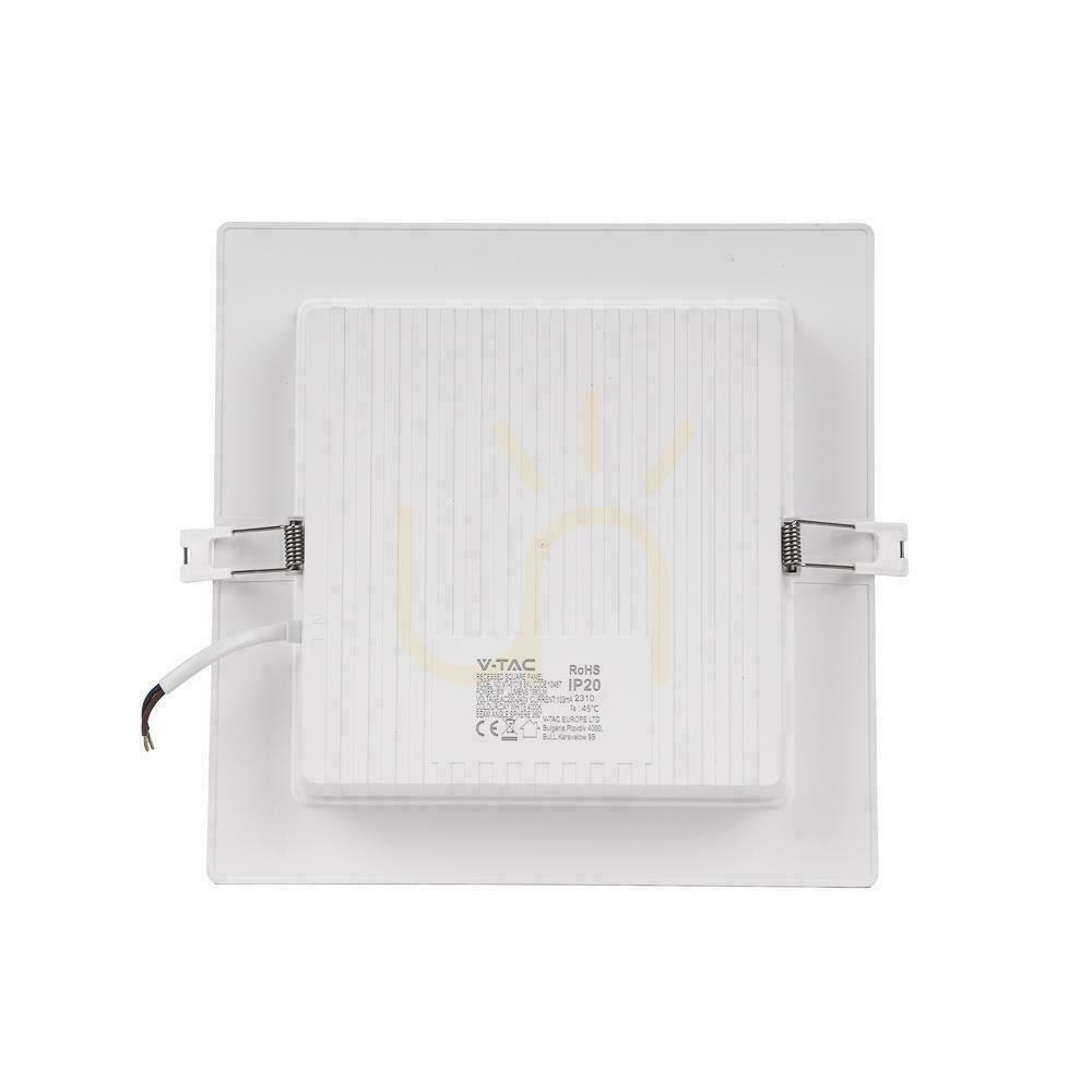 Vorschau V-TAC LED-Einbauleuchte Premium Downlight 6W Quadratisch 120x120 VT-61006 4000K 660lm. V-TAC LED-Einbauleuchte Premium Downlight 6W Quadratisch 120x120 VT-61006 4000K 660lm.