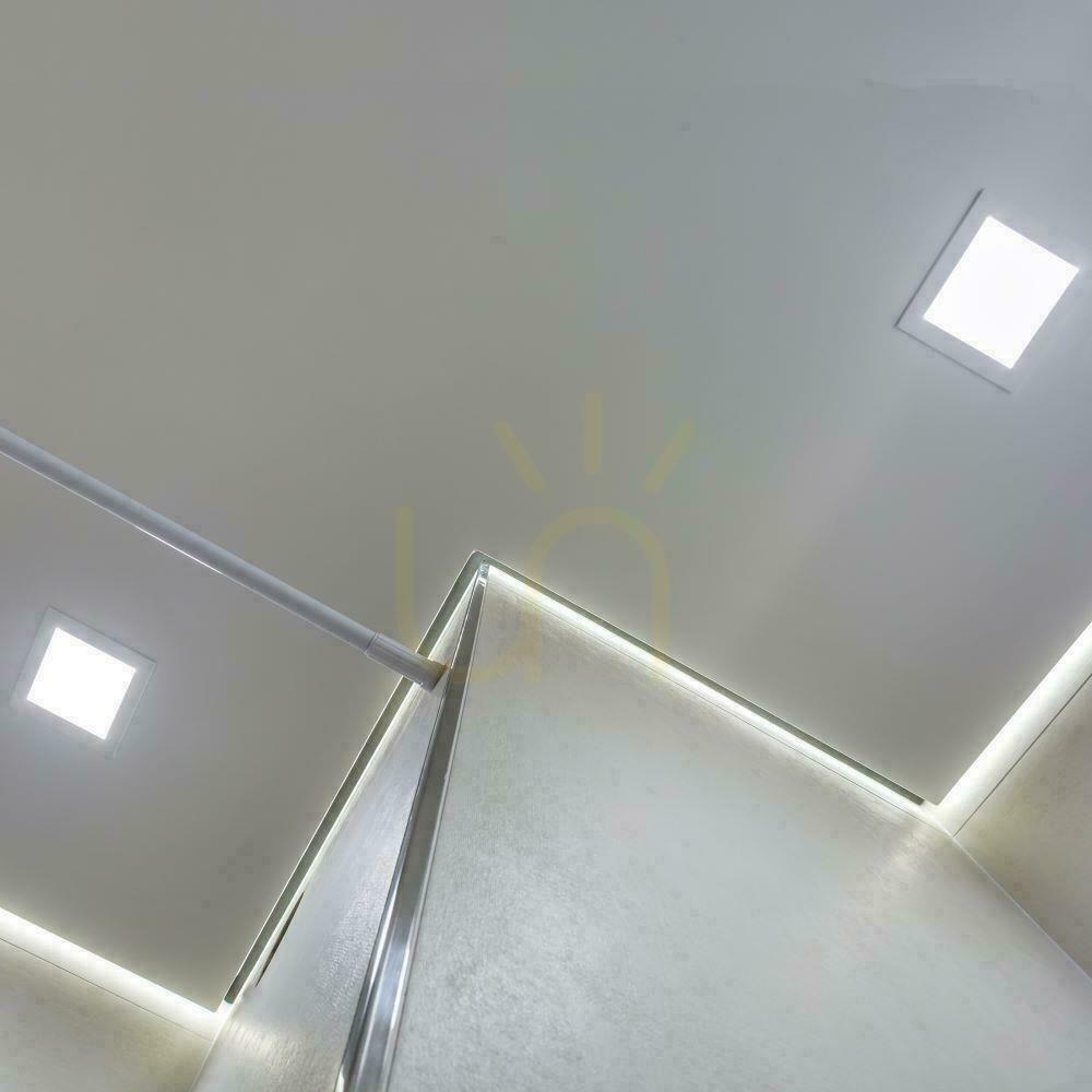 Anzeige V-TAC LED-Einbauleuchte Premium Downlight 6W Quadratisch 120x120 VT-61006 4000K 660lm. V-TAC LED-Einbauleuchte Premium Downlight 6W Quadratisch 120x120 VT-61006 4000K 660lm.